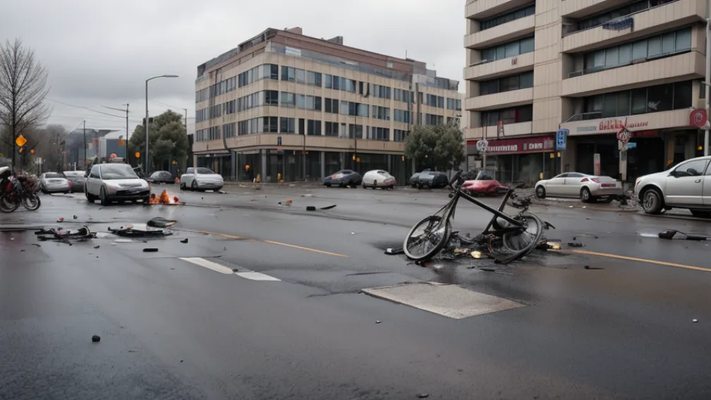 Accident grav în Berlin: Șoferița a lovit un biciclist de 80 de ani, bărbatul este spitalizat