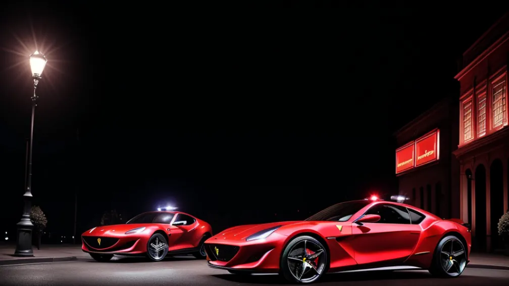 Poliția din Dortmund a confiscat un Ferrari și un Mercedes după o presupusă cursă ilegală