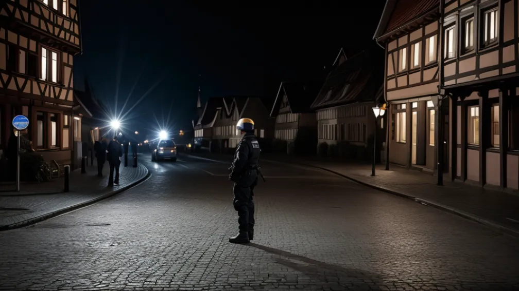 Bărbat din Detmold a atacat și strangulat un polițist în timpul unui control