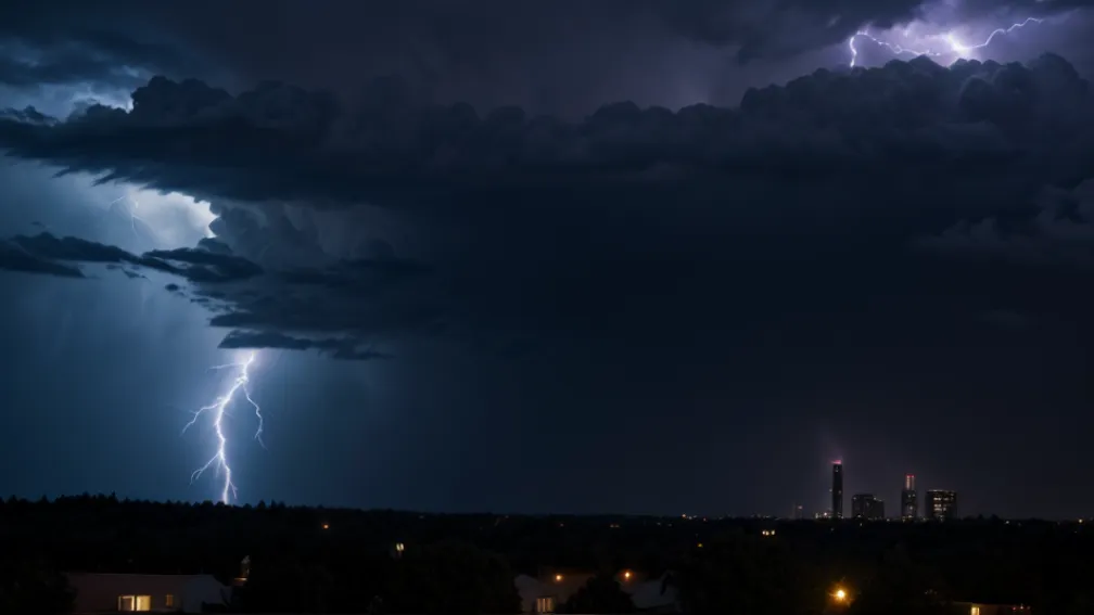 Fulgerul a distrus electronice la un azil de bătrâni din Ulm