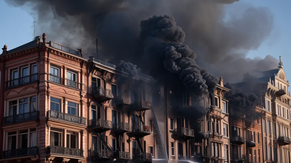 Incendiu în Freiburg: Un cetățean thailandez, suspectat că a provocat focul într-un bloc de locuințe