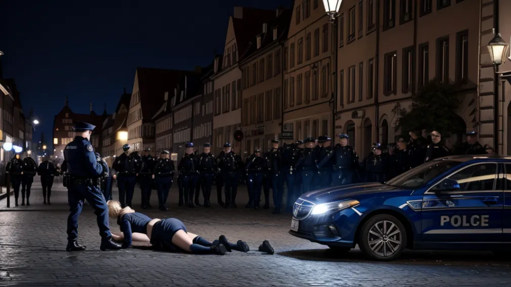 Un tânăr beat de 20 de ani a rănit polițiști în Germania după un furt din supermarket
