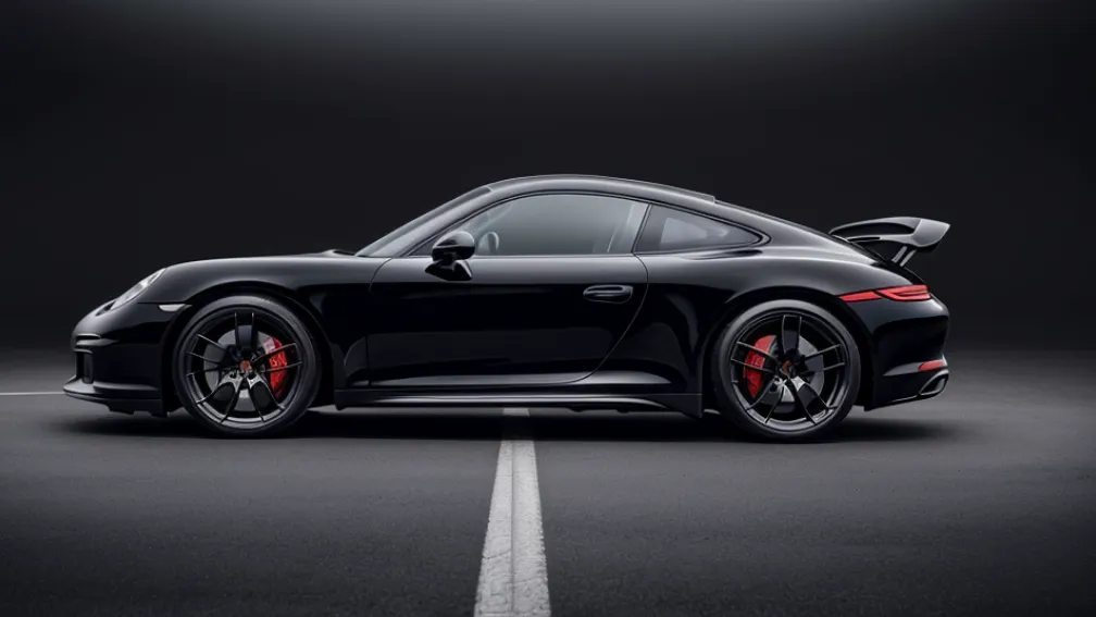 Vandalism în Germania: Un Porsche de lux, zgâriat pe o parcare în Vallendar, daune de mii de euro