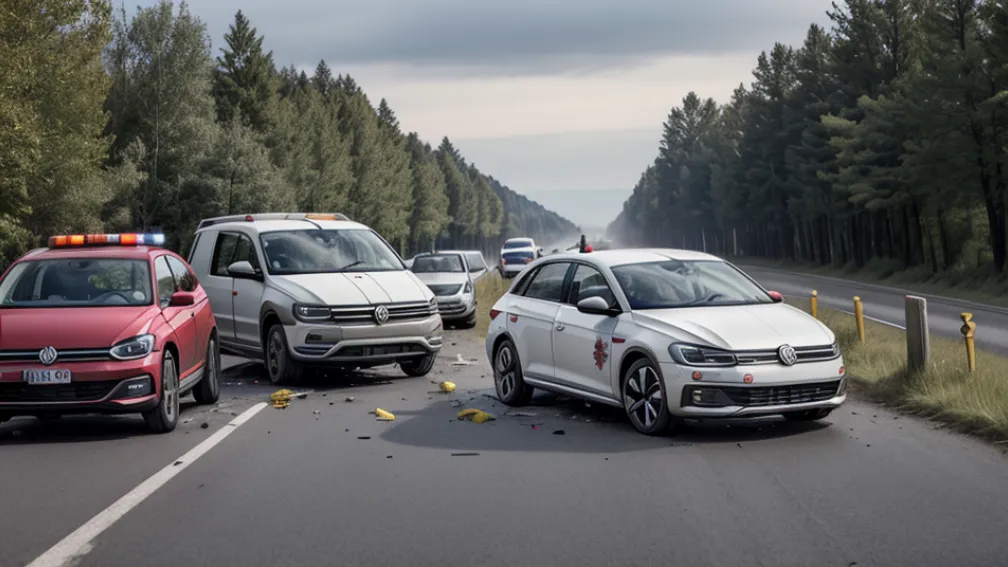 Accident Grav în Wildeshausen, Germania: Un Pasager Rănit Critic