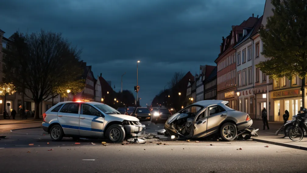 Accident grav la Bochum, Germania: Un motociclist de 73 de ani, rănit serios