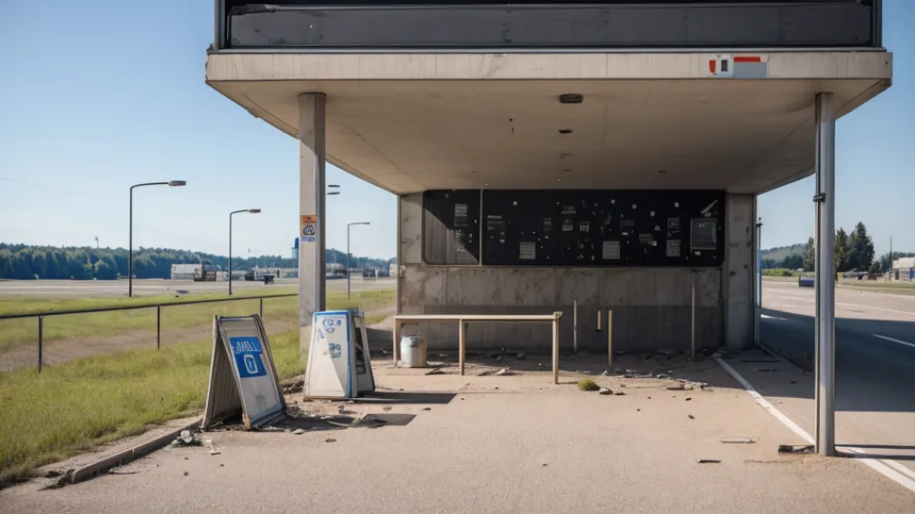 Fani de fotbal au jefuit și vandalizat o stație de servicii pe autostrada A8 în Germania