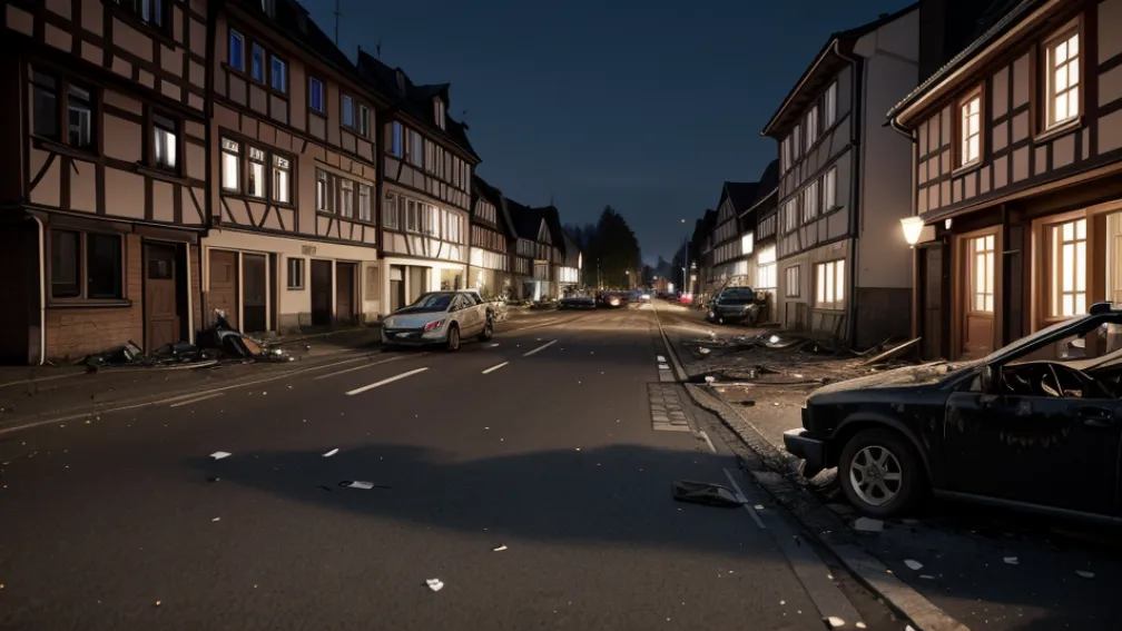 Val de incidente în Hessa, Germania: amenințare cu cuțitul, incendieri și spargeri