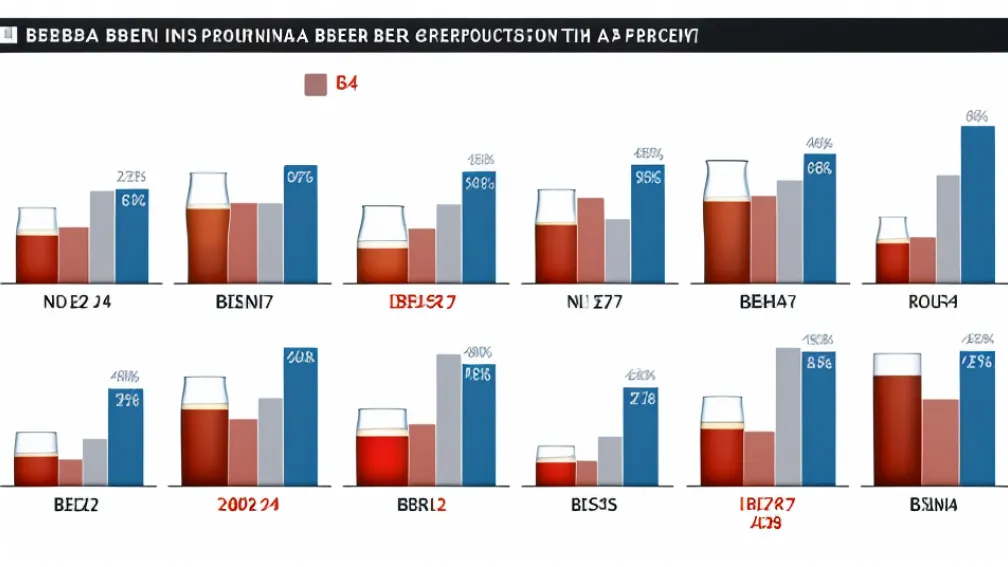 Berăriile germane coboară în clasamentul mondial, pe fondul ascensiunii companiilor rusești