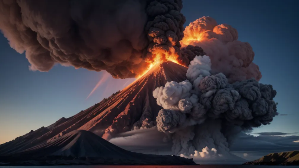 Erupție vulcanică puternică în Indonezia: Vulcanul Lewotobi Laki-Laki a aruncat un nor de cenușă de 10 km