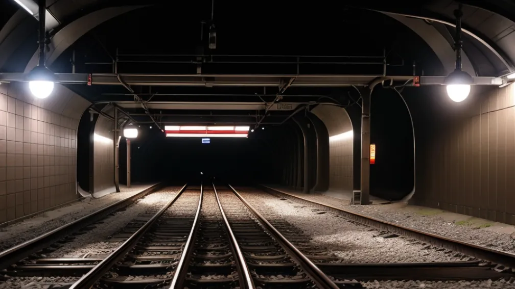 Hamburg: S-Bahn a frânat de urgență după ce doi bărbați beți au intrat în tunel