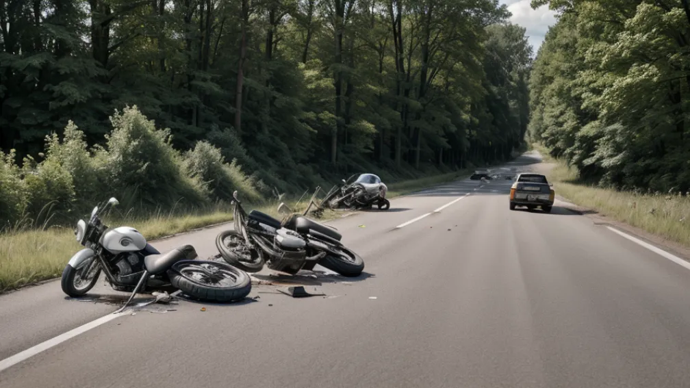 Accident grav cu motociclete în Germania: doi motocicliști din Olanda, răniți în stare critică