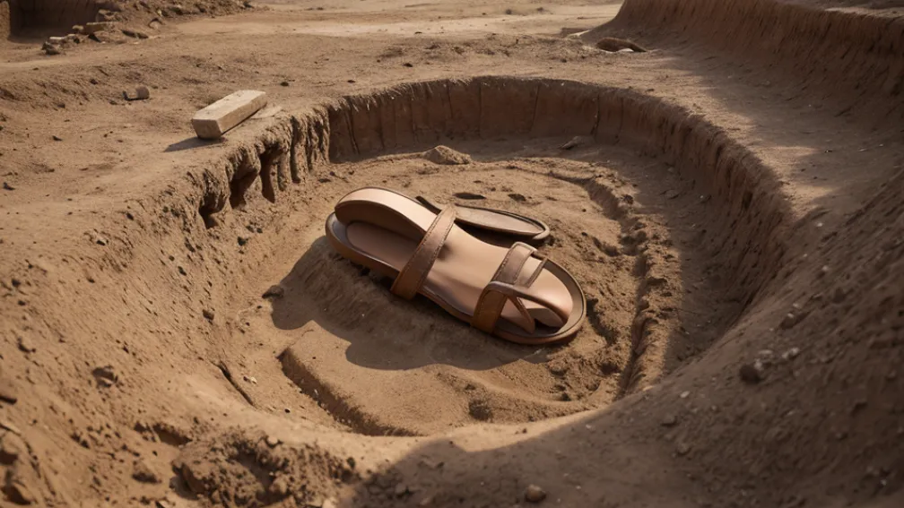 Descoperire arheologică uimitoare în Marea Britanie: Sanda romană veche de 2000 de ani, mărime gigant