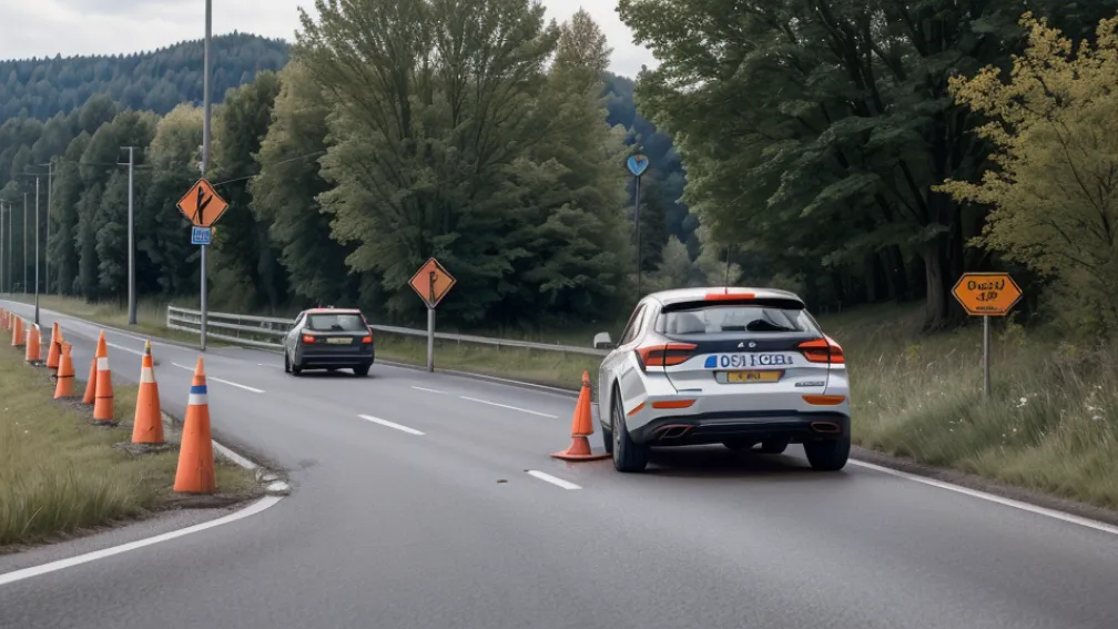 Accident mortal în Germania: Şoferiţă decedată după impact frontal pe şoseaua L401