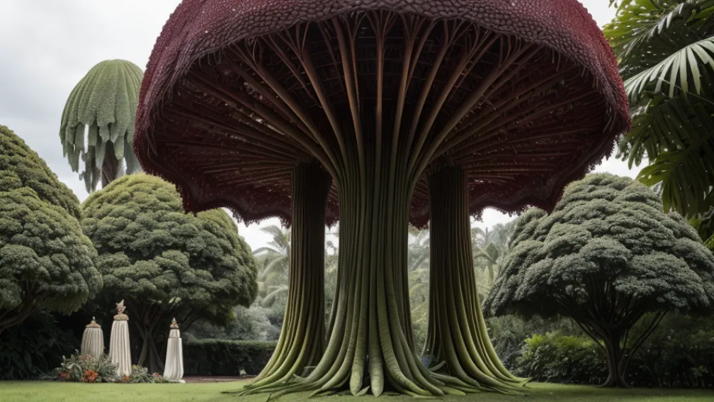 Floarea-cadavru a înflorit în Germania: Gigantul Amorphophallus titanum, de până la 3 metri, fascinează și respinge prin miros
