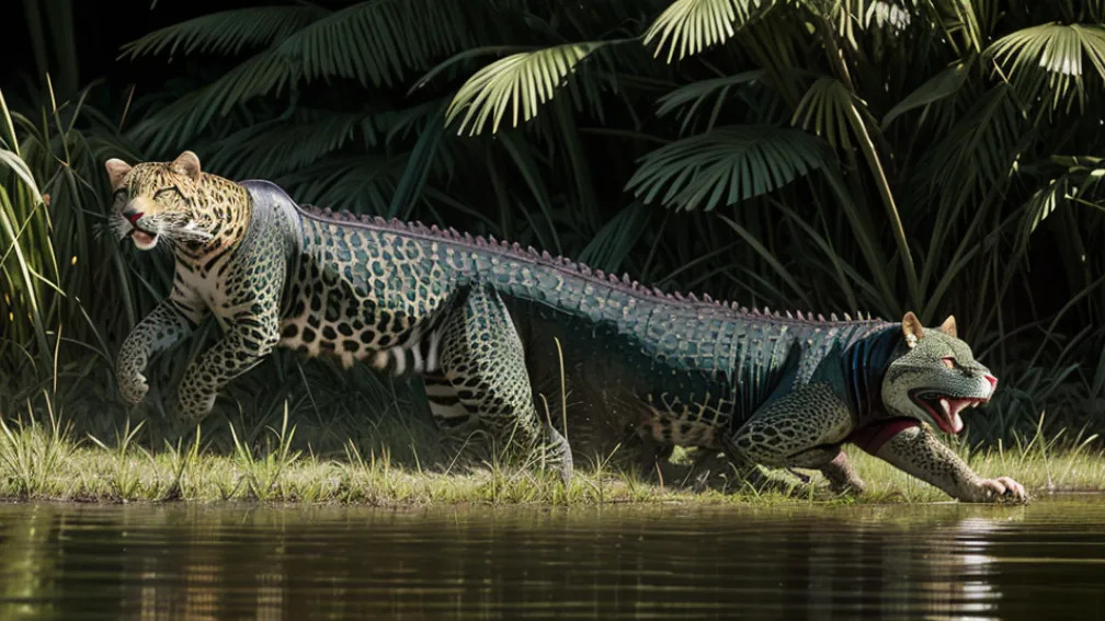 Luptă epică în Pantanal: Jaguarul vânează un aligator în Brazilia - Imagini incredibile din natură