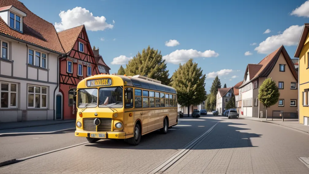 Fetiță de 6 ani lovită grav de un autobuz școlar în Germania