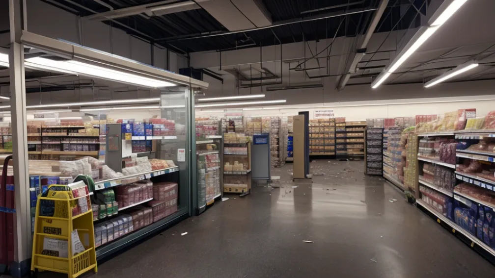Spargere la supermarket în Germania: hoții au furat țigări de zeci de mii de euro