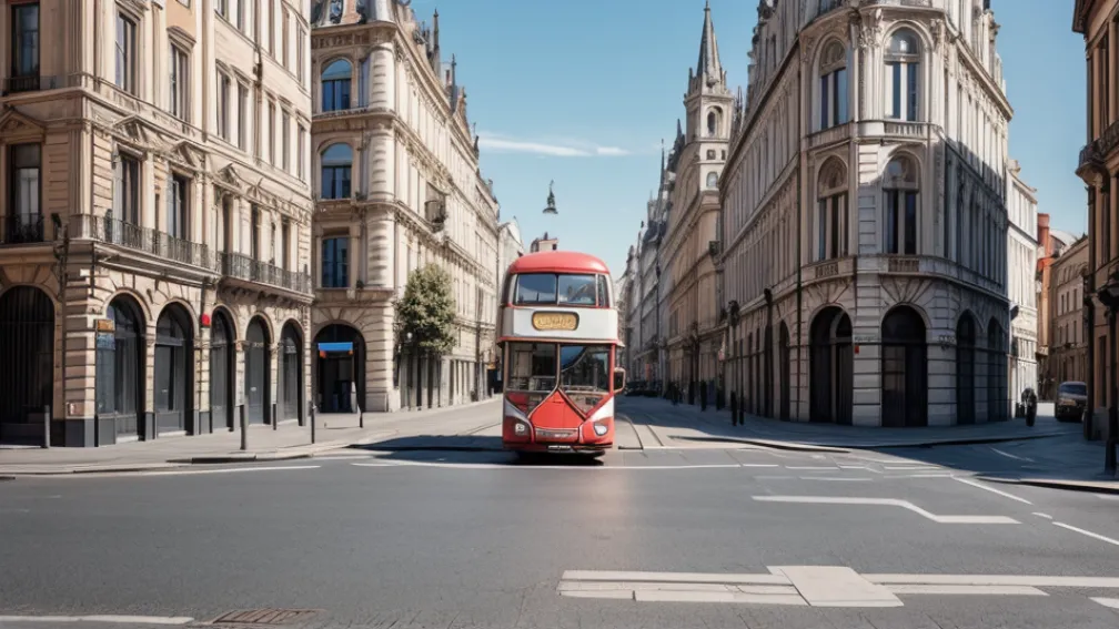 Un băiat de 7 ani, lovit de o mașină în Germania după ce a ieșit în fața unui autobuz