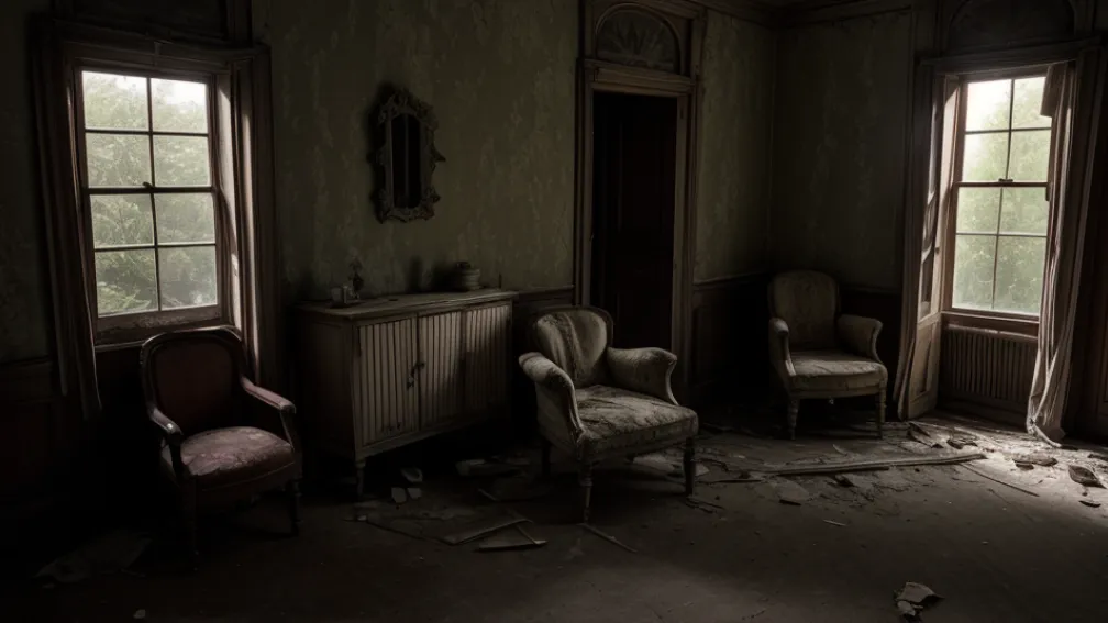 Casa părăsită unde timpul a stat în loc: O călătorie în trecut alături de un explorator urban