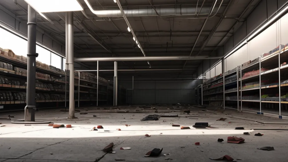 Incident într-un supermarket Rewe din Germania: Un tub de ventilație s-a prăbușit, șase răniți