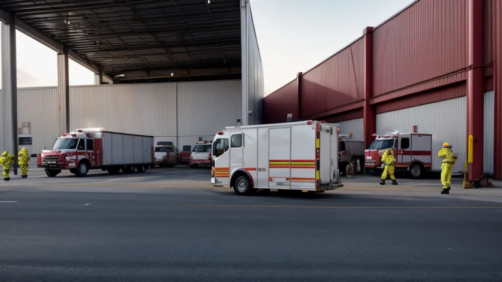 Substanță misterioasă într-un colet la centrul DHL din Germania: Zeci de angajați au necesitat îngrijiri medicale