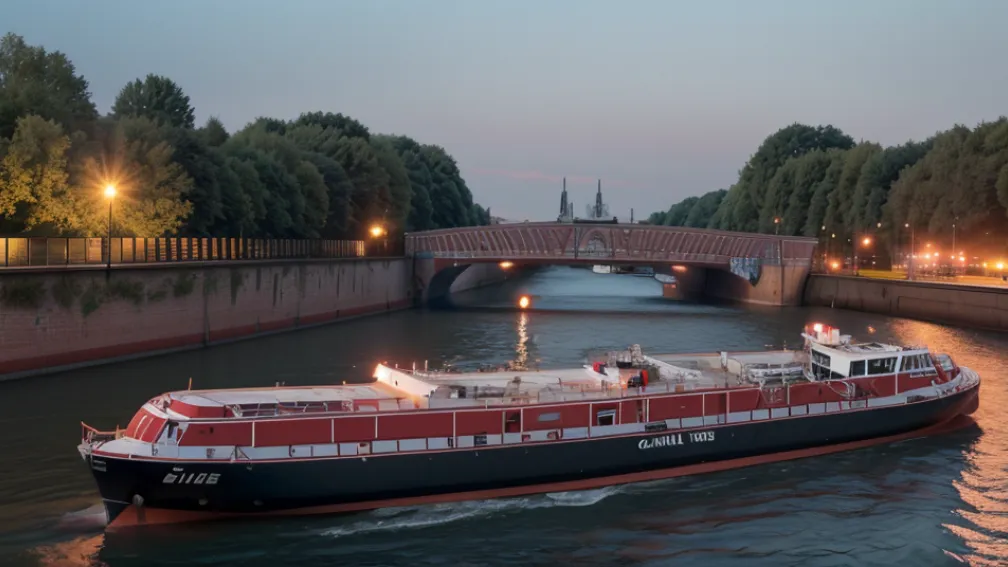 Incident pe canal în Hanovra: Două nave s-au ciocnit, șase pasageri cu răni ușoare