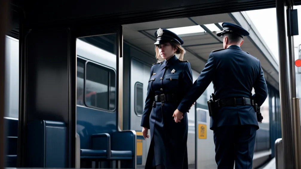 Poliția din Germania a arestat un bărbat urmărit cu două mandate în gara din Halle