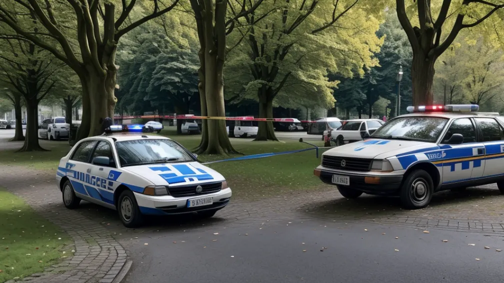 Scene incredibile la Köln: Dealer de droguri de 22 de ani, prins după o urmărire cu „plonjare” într-iaz și descoperirea „mașinii cu droguri”