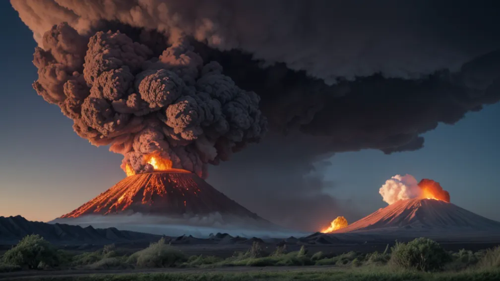 Erupție vulcanică pe insula Flores: Vulcanul Lewotobi Laki-Laki a aruncat o coloană de cenușă de 10 km