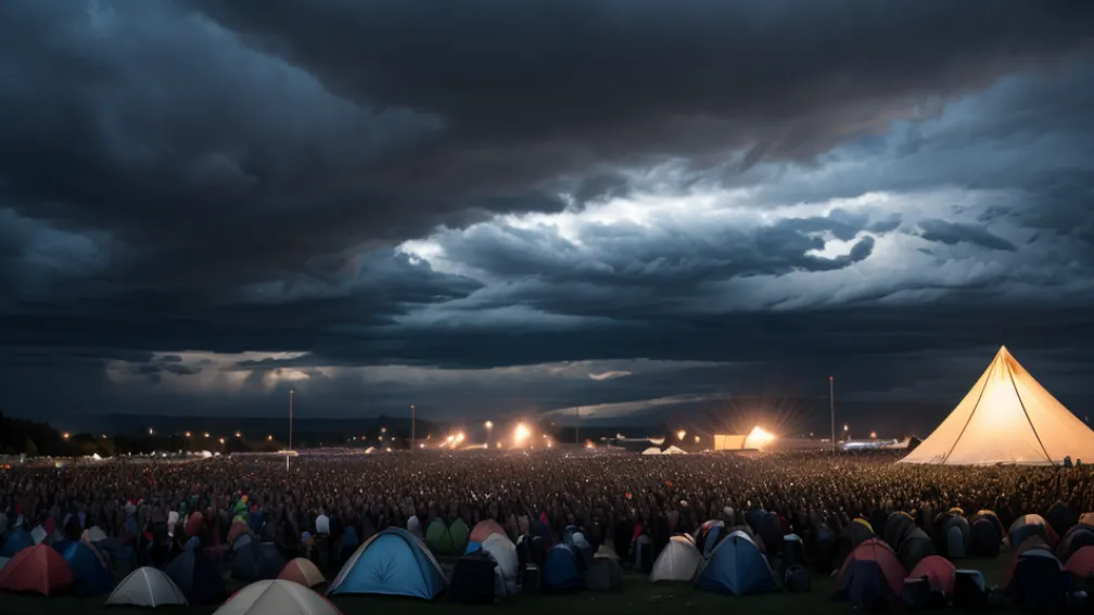 Vreme instabilă și furtunoasă la festivalul Rock am Ring: ce îi așteaptă pe cei 90.000 de fani în Germania?