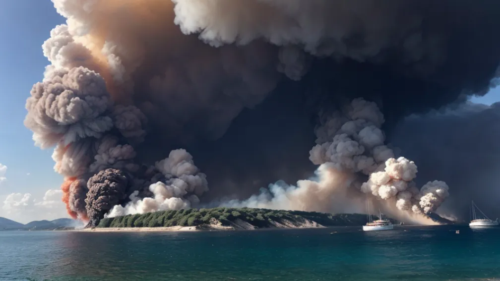 Incendii masive în Croația: Turiștii sunt evacuați din zonele de vacanță