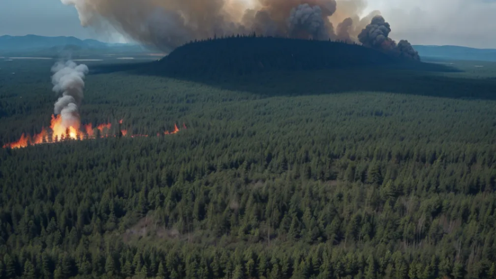 Incendii forestiere de proporții în Canada: Peste 31.000 de oameni evacuați, fumul a ajuns în SUA