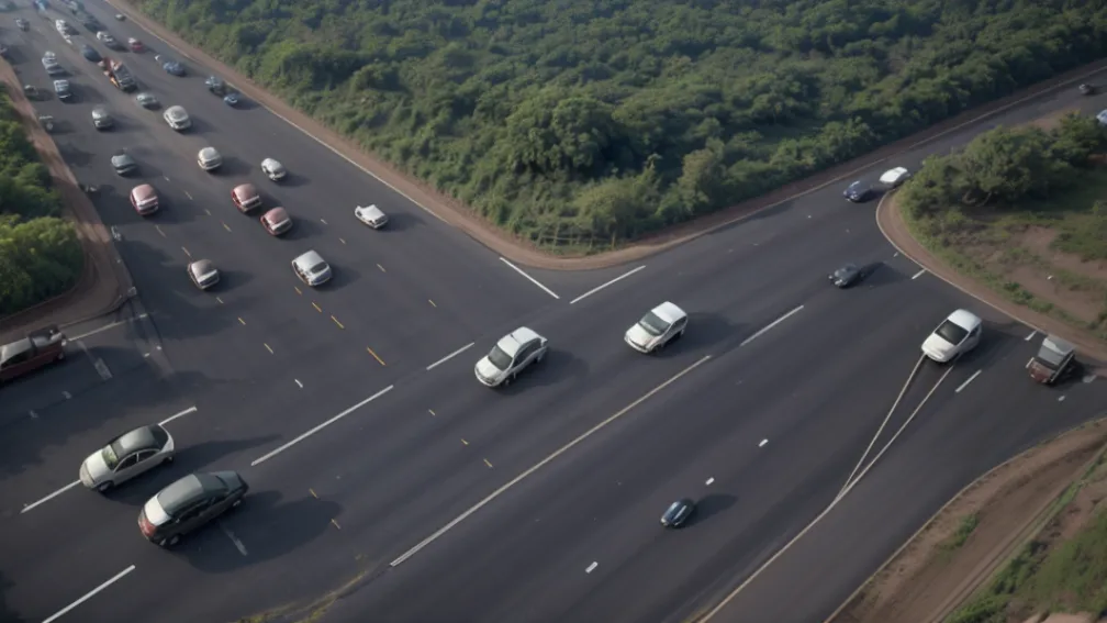 Panică pe o autostradă din nordul Indiei: Un elefant a blocat traficul și a speriat șoferii