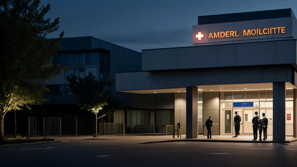Germania: Bărbat a blocat accesul ambulanțelor la un spital din Siegburg