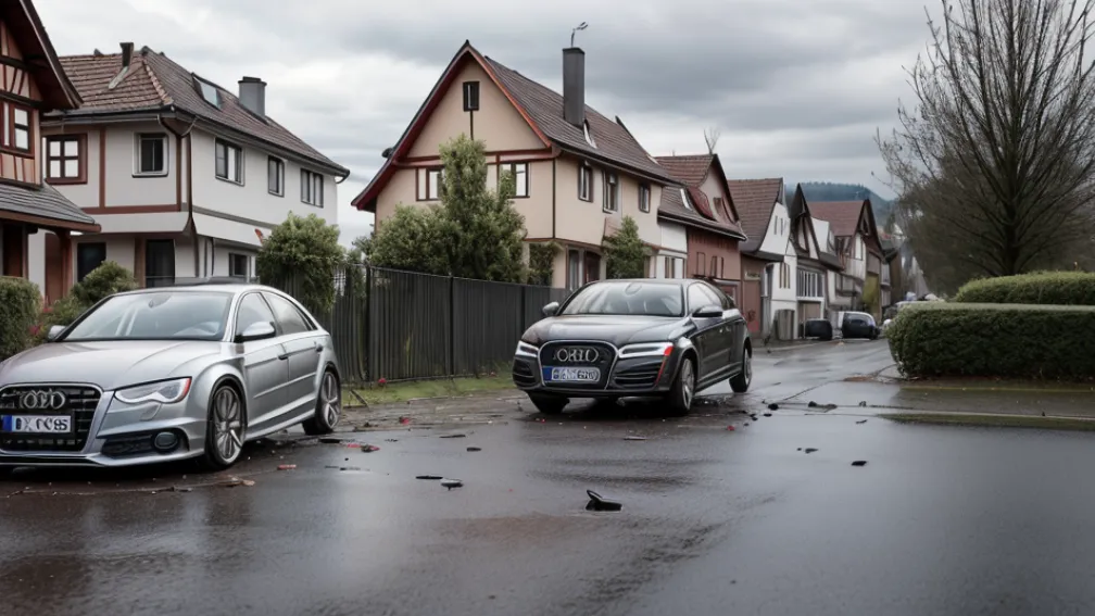 Ciclistă rănită grav în Stuttgart, după ce a fost lovită de un Audi