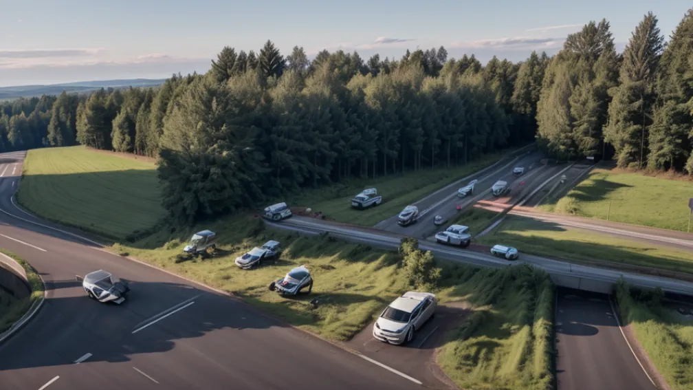 Accident grav în Pulheim, Germania: Motociclist rănit după ce s-a izbit de un Hyundai