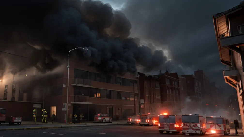 Incendiu la subsol în Düsseldorf: Patru locatari spitalizați din cauza fumului