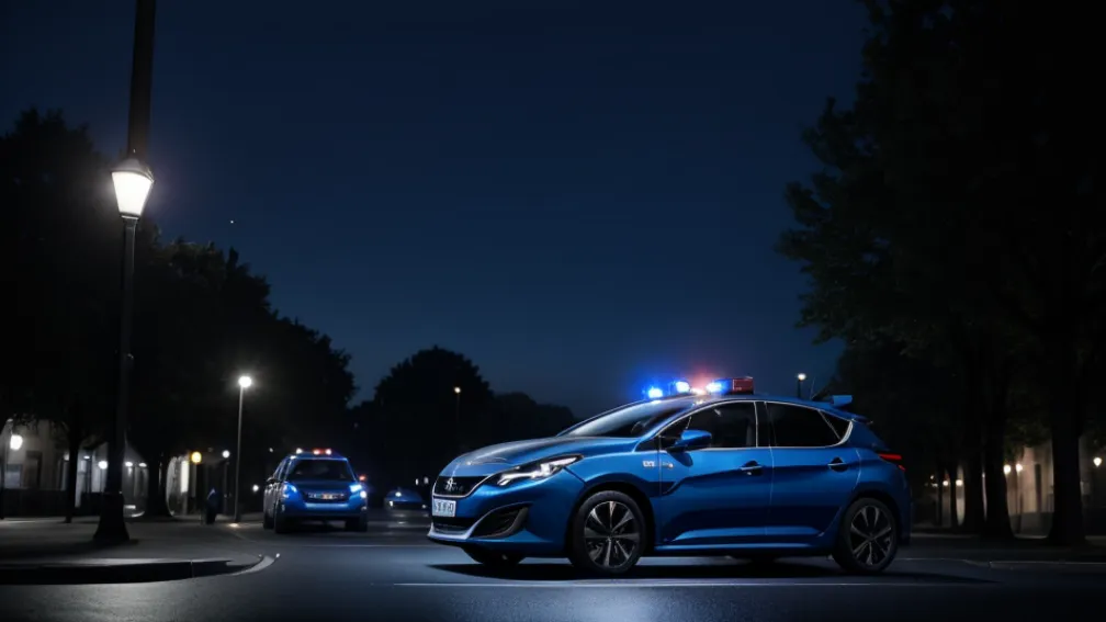Doi șoferi beți, reținuți de poliție în Schwerin: Unul a evitat la limită un agent, ambii fără permis