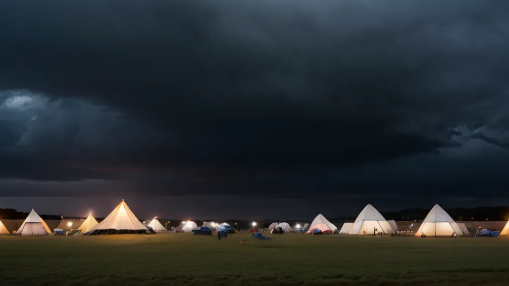 Rock am Ring sub asaltul vremii: Ploi torențiale, vijelii și noroi la festivalul din Germania