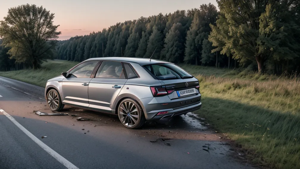 Accident grav în Germania: Șofer de 88 de ani a intrat într-o Skoda, o persoană rănită