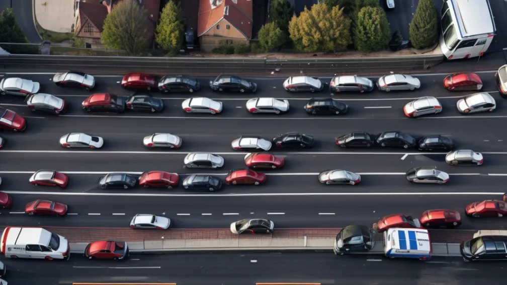 Accident în Trier, Germania: Coliziune pe B49 blochează traficul