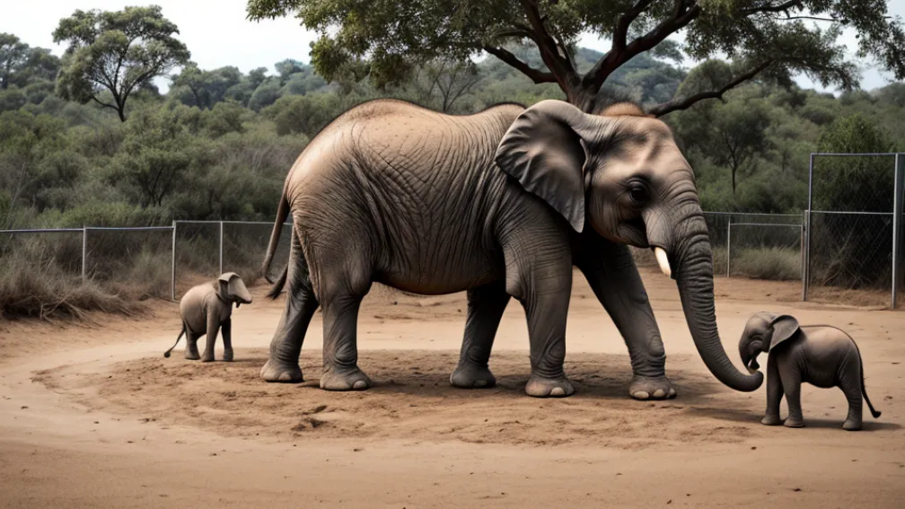 Senizație în Germania: S-a născut un pui de elefant la Opel-Zoo, primul după aproape 57 de ani