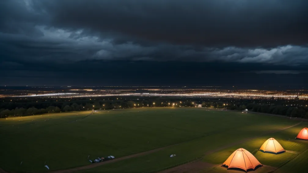 Furtună, ploi torențiale și frig la festivalul Rock am Ring din Germania: Mii de fani, în bătaia vremii