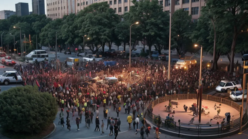 Bătaie în masă pe un loc de joacă din Berlin: S-a ajuns la cuțite după un conflict pornit de la o minge, 16 echipaje de poliție mobilizate