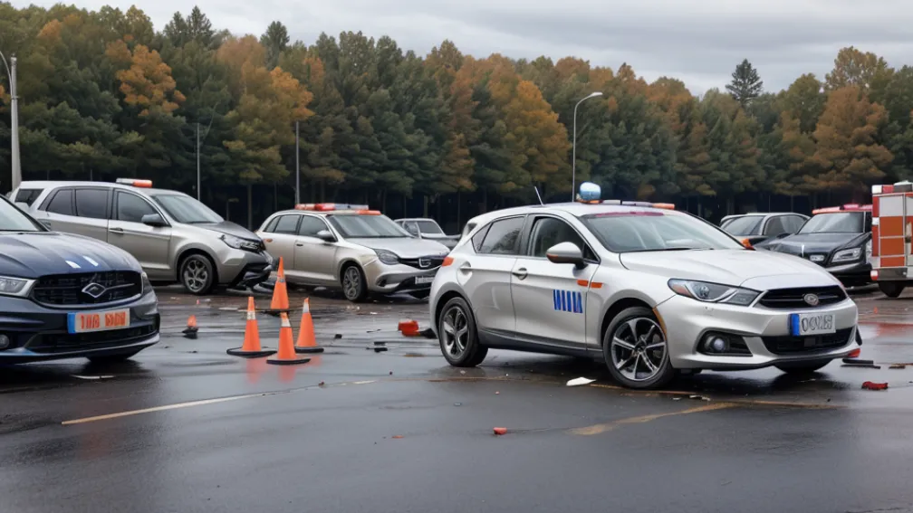 Șofer din Hamburg, prins cu permis fals în Buxtehude după un accident minor