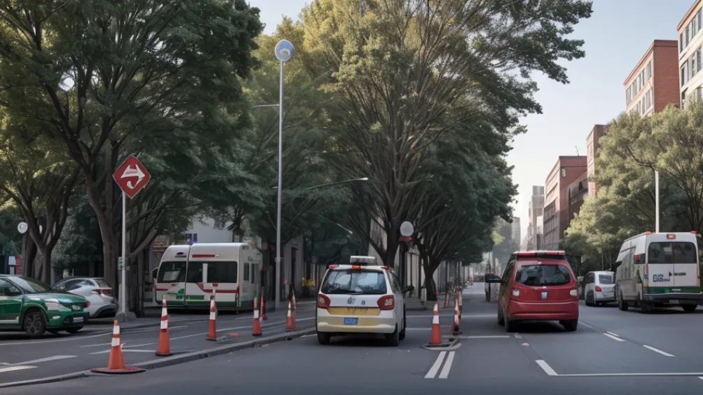 Berlin: Stâlpii rutiere au blocat ambulanța, paramedicii au fost nevoiți să alerge la pacient