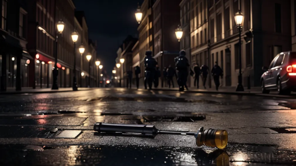Poliția din Nürnberg a folosit taser-ul pentru a opri un bărbat care amenința cu șurubelnița