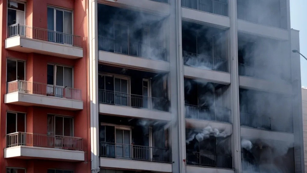Incendiu Major într-un Bloc din Offenbach: Daune de 250.000 de Euro, Un Rănit