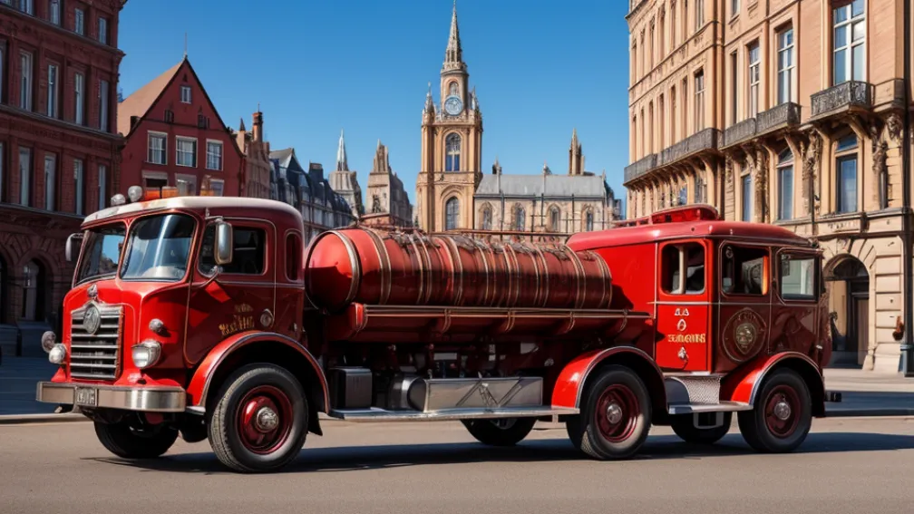 Siguranța înainte de toate: De ce pompierii germani foloseau vehicule electrice încă din 1902