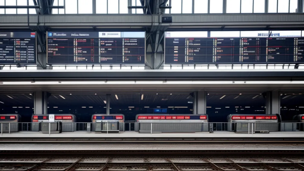 Haos pe calea ferată germană: Deutsche Bahn anulează trenuri ICE și închide rute majore